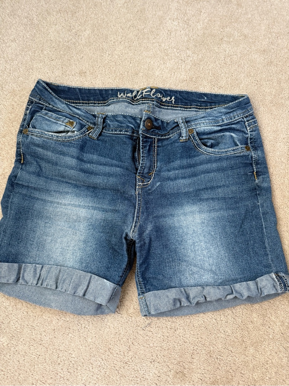 Jean shorts women size cl 14/16 (15)